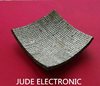 Gebogenes piezoelektrisches Verbundmaterial
