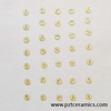 Piezo -Keramik -Scheibe Ultraschallsensorelement Customized Product PZT Disc