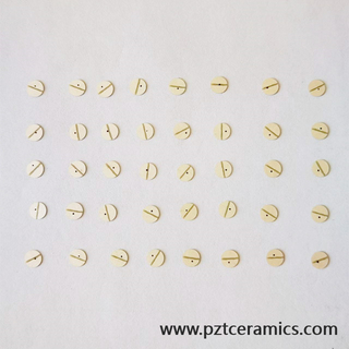 Piezo -Keramik -Scheibe Ultraschallsensorelement Customized Product PZT Disc