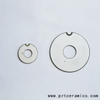Wickeln Sie die Elektrode 1,25 MHz Piezo Ring große Dimension Dünne Dicke